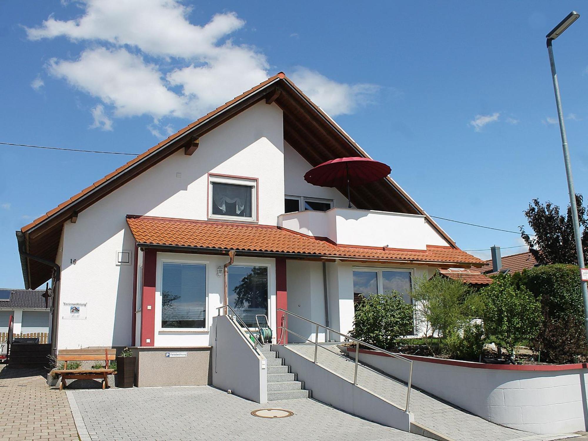 Apartmán Arnold Laubbach Ostrach Exteriér fotografie
