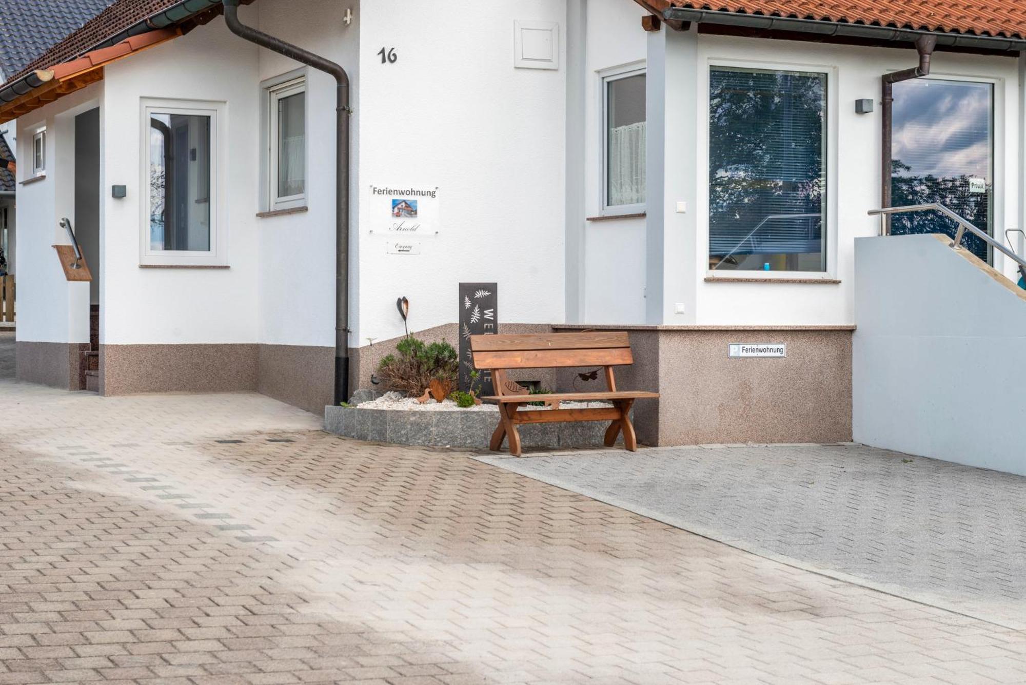 Apartmán Arnold Laubbach Ostrach Exteriér fotografie