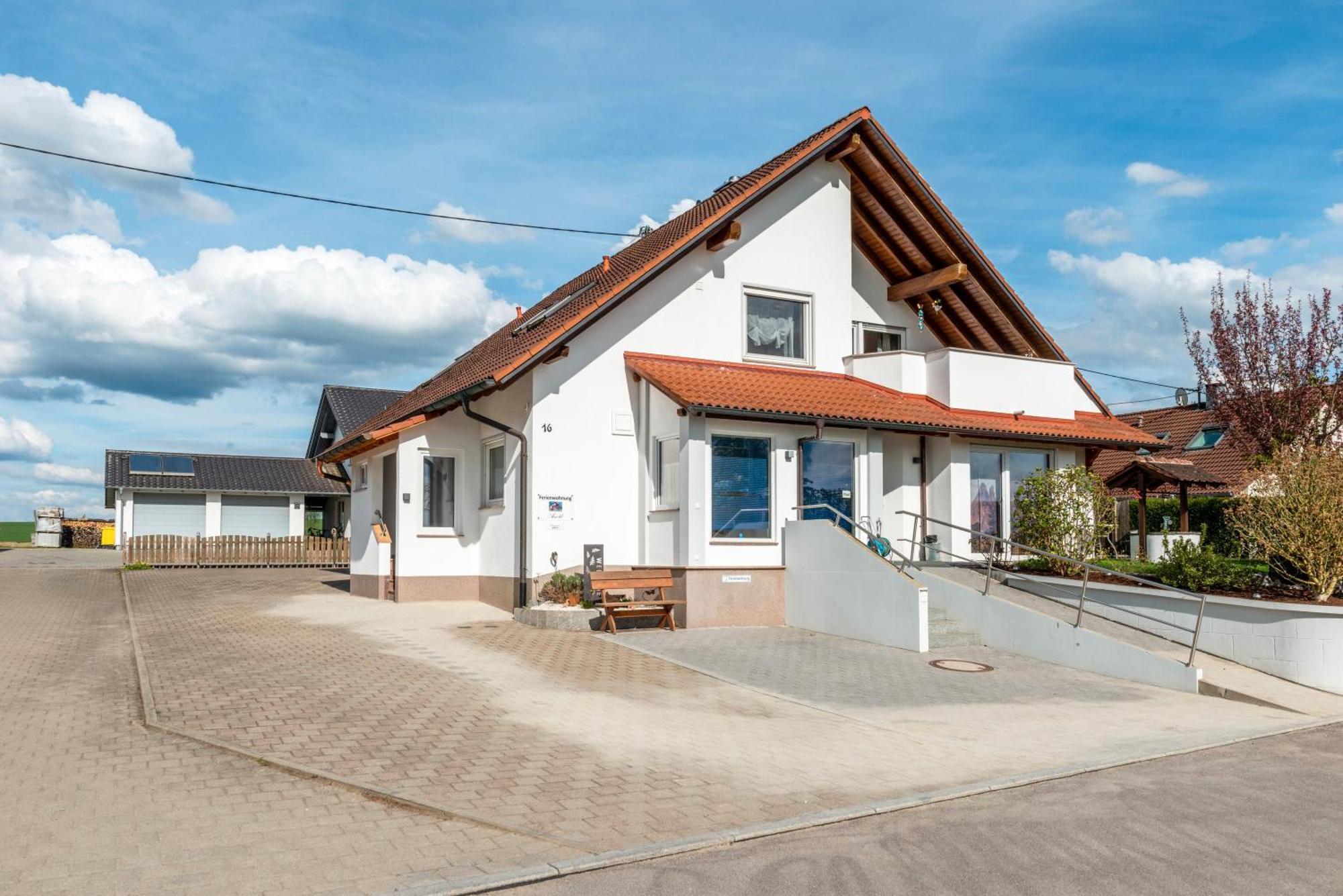 Apartmán Arnold Laubbach Ostrach Exteriér fotografie