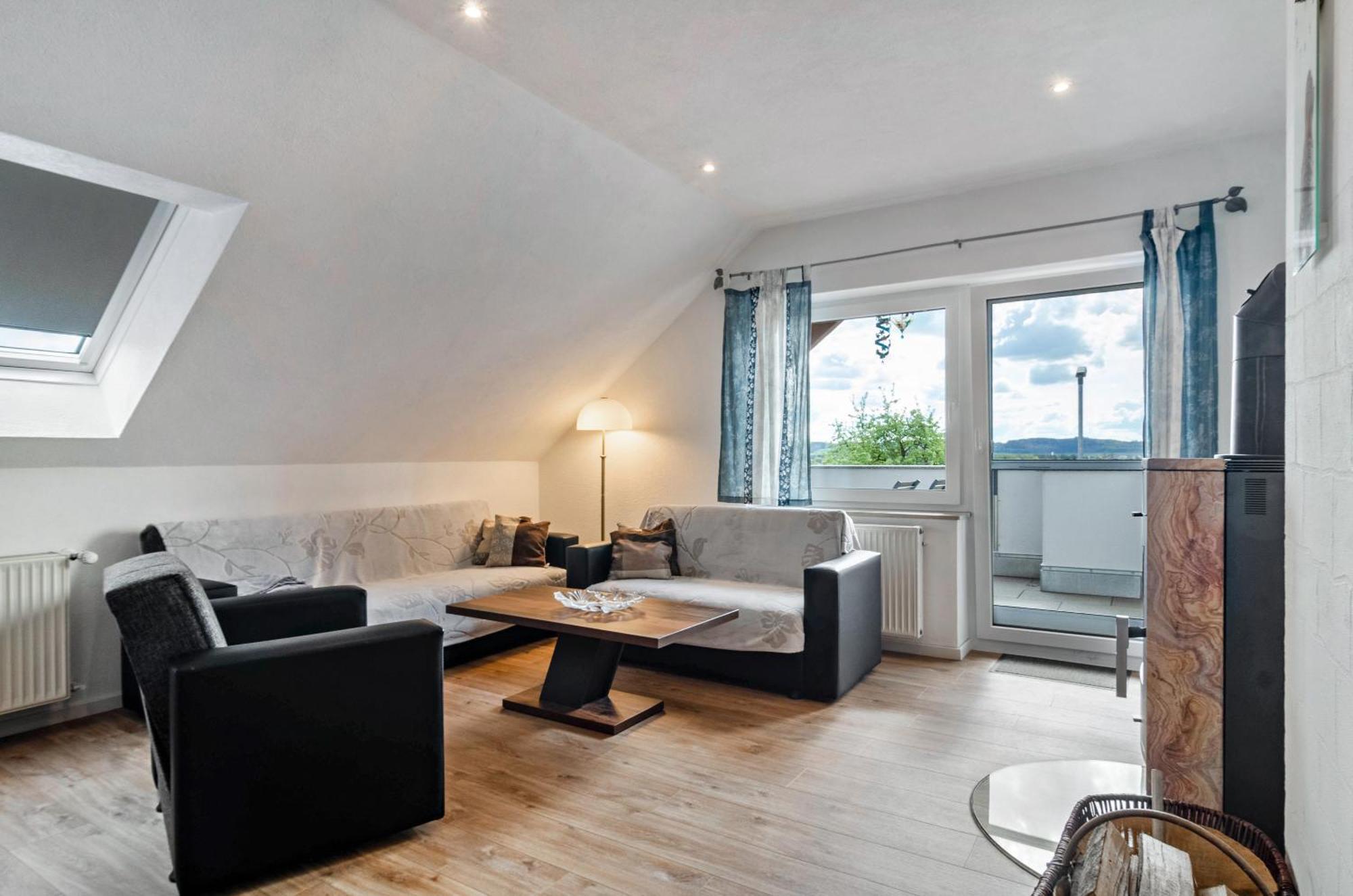 Apartmán Arnold Laubbach Ostrach Exteriér fotografie