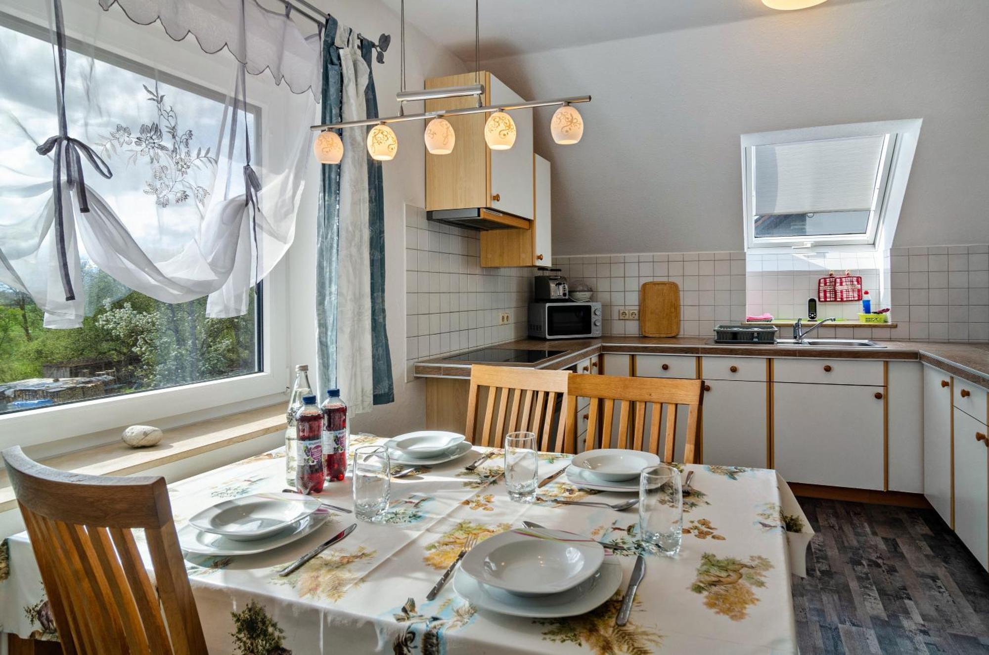 Apartmán Arnold Laubbach Ostrach Exteriér fotografie