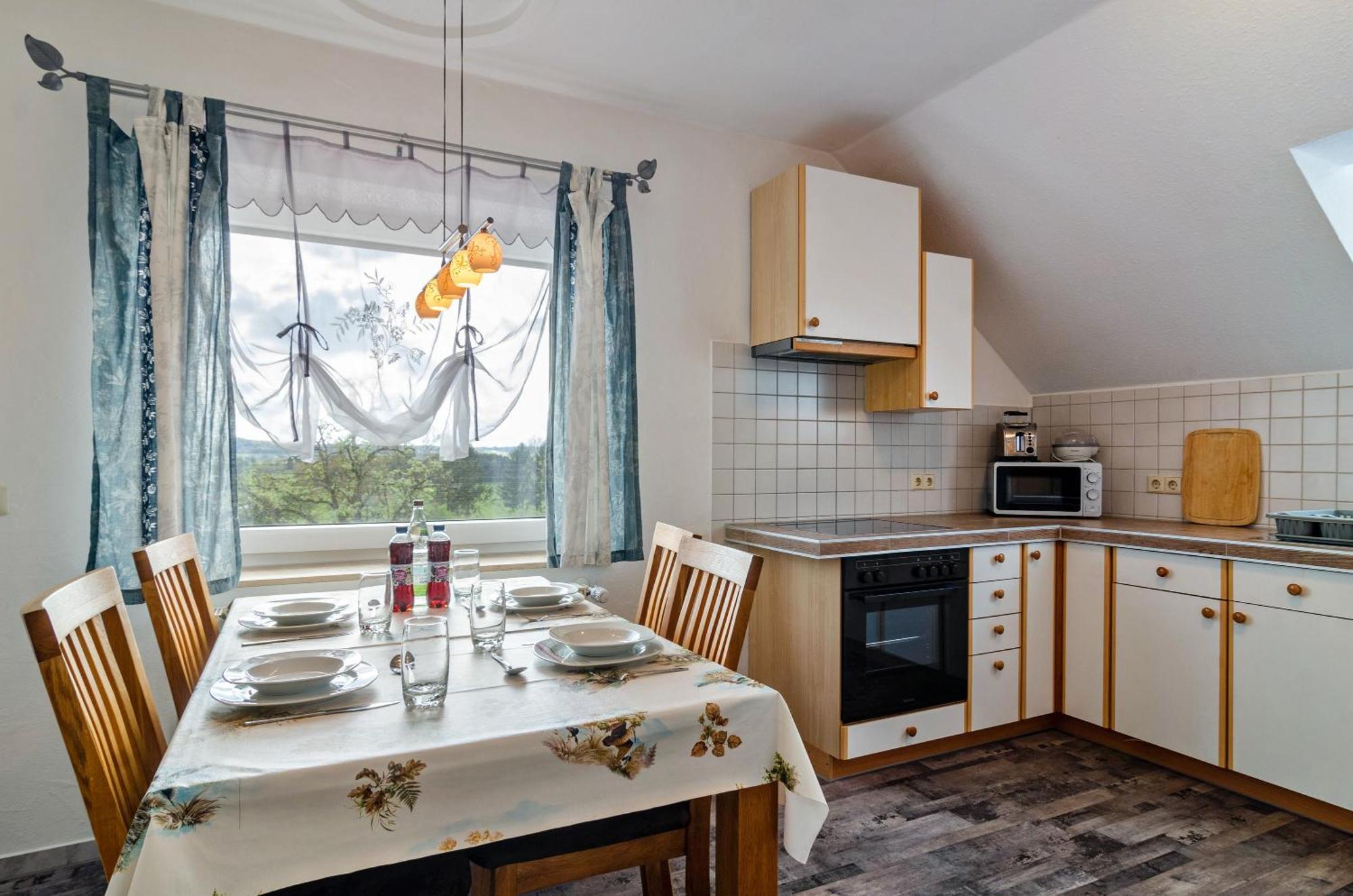 Apartmán Arnold Laubbach Ostrach Exteriér fotografie