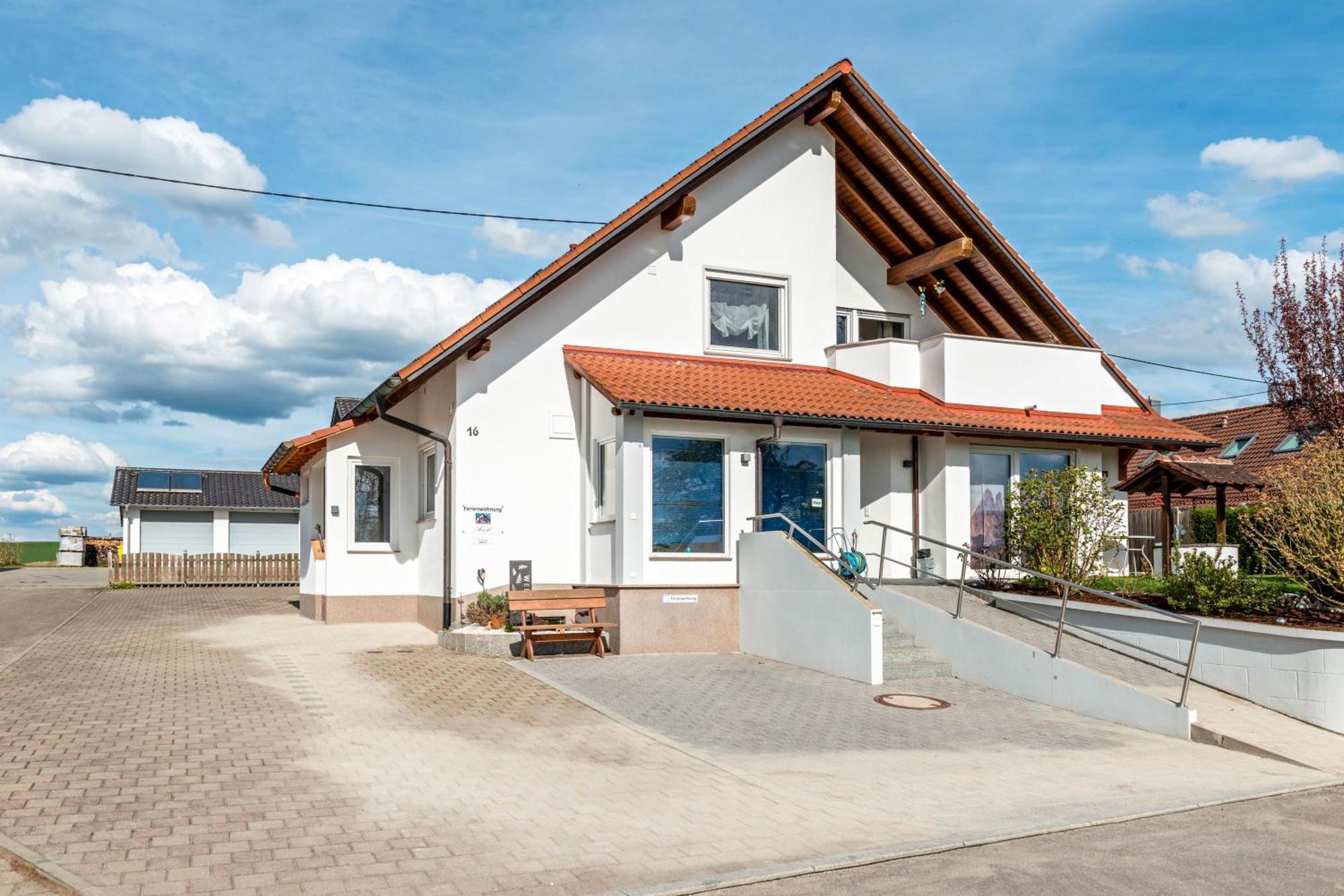 Apartmán Arnold Laubbach Ostrach Exteriér fotografie